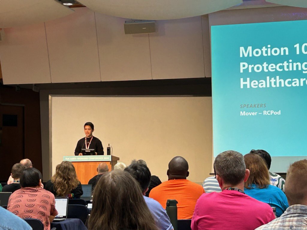 Such a privilege to speak on behalf of <a href="/ucu/">UCU</a> at the Trades Union Congress LGBT+ Conference in support of Motion10: Protecting LGBT+ Access to Healthcare. This is about safeguarding the health &amp; dignity of everyone,regardless of gender&amp;sexual orientation. Thanks <a href="/The_TUC/">Trades Union Congress</a>  #TUCLGBT