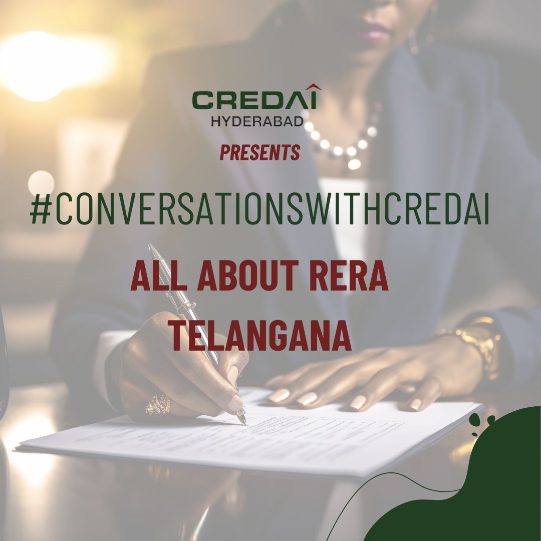 CredaiHyderabad's tweet photo. Unlocking Trust in Real Estate: Discover How TG RERA Protects and Empowers Home Buyers with Transparency and Security 📷📷
#credaihyderabad #safeinvestment #TGREAGuide #Hyderabad #rera #RERAApprovedProjects #realestatetips #realestateexperts https://t.co/KBEJGaAW3L