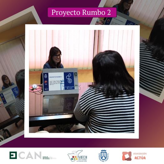 AsocActua's tweet photo. 🧭En el #Rumbo2 seguimos trabajando con las personas participantes.
💼Ahora que han terminado la formación trabajamos activamente la intermediación laboral.
🌈Llevamos a cabo tutorías individualizadas para apoyar a cada persona en su búsqueda de empleo.
@CabildoTenerife https://t.co/UNYOpf1L87