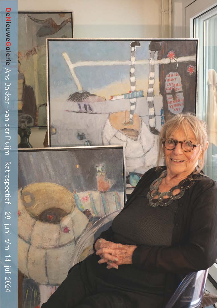 Expositie Ans Bakker - van der Pluijm 27juni t/m 14 juli 2024: Retrospectief
DeNieuweGalerie  presenteert ter ere van de 90ste verjaardag van Ans Bakker - van der  Pluijm een grote overzichtstentoonstelling van haar werk te zien op het #stadshart #amstelveen. www.denieuwegalerie.