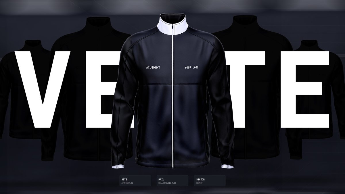 acusight's tweet image. 🌟 Découvrez notre produit de la semaine : les vestes zippées personnalisables Acusight !

Créées par nos graphistes, ces vestes sont parfaites aussi bien pour vos tournois que pour la vie de tous les jours. Offrant une qualité supérieure et une personnalisation étendue, nos…