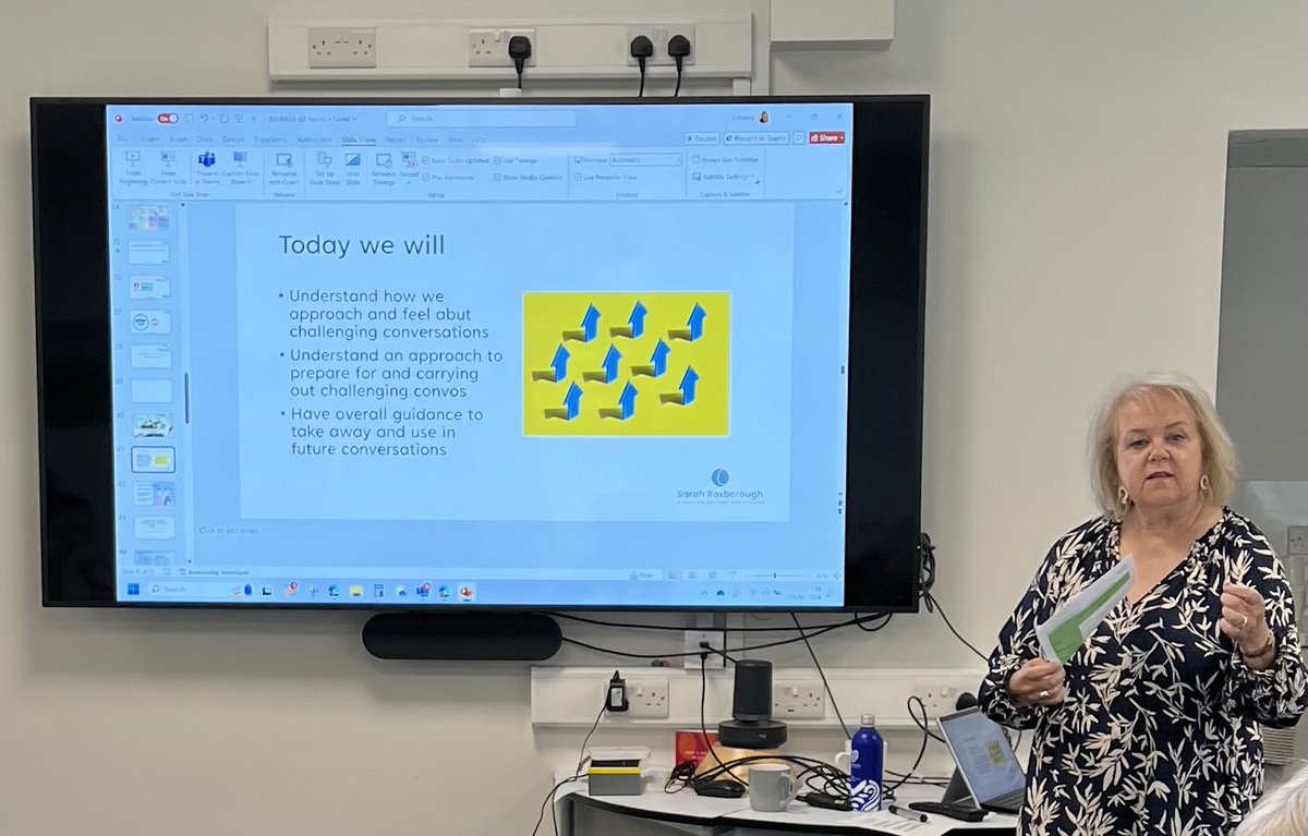 PalladianTrust's tweet image. Exploring difficult conversations with executive coach Sarah Roxborough. Our leadership day keeps giving 🥳