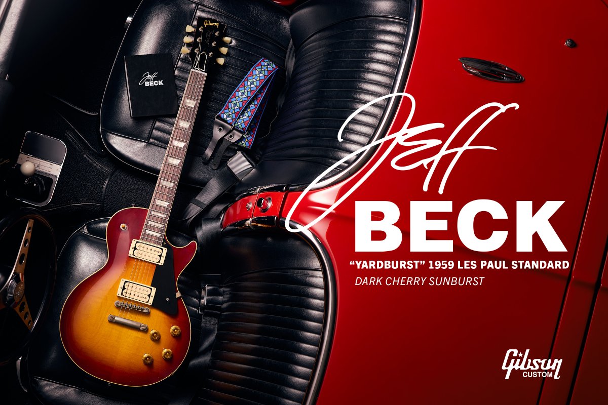 ギブソン・カスタムから、故ジェフ・ベックをオマージュした