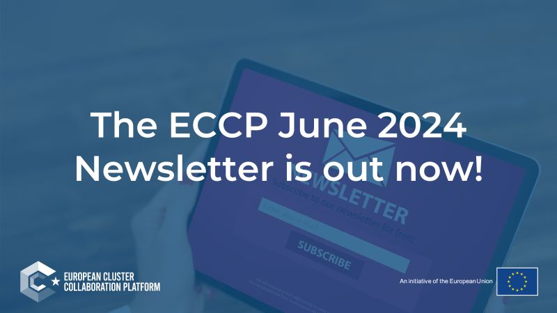 [European Cluster Collaboration Platform (ECCP)] 
 
👀LIRE la newsletter ECCP de juin avec les retours sur le succès des derniers événements 
👉preview.mailerlite.com/t6o8y3v2b3

➕❗noter dans vos agendas les prochains événements à venir

<a href="/Clusters_EU/">European Cluster Collaboration Platform (ECCP)</a> <a href="/AlliedClusters/">European Clusters Alliance</a>