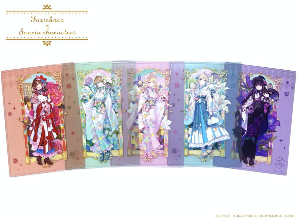 先行予約受付中／ 藤ちょこ×サンリオキャラクターズ サンプルのご紹介