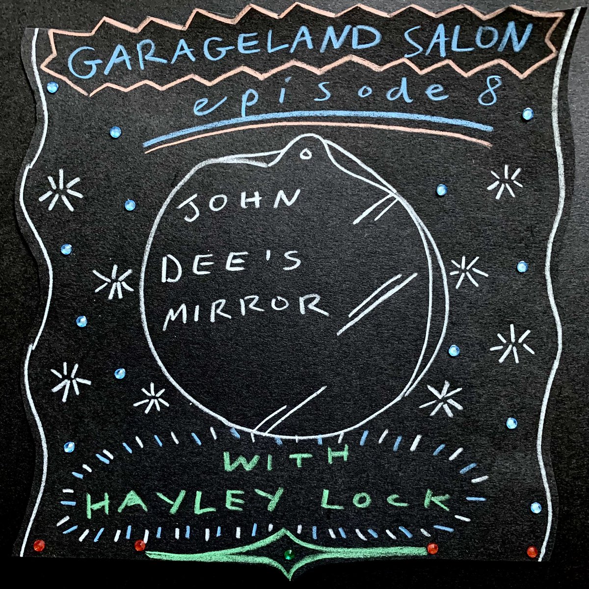 GaragelandMag's tweet photo. The latest ep of Garageland Salon is the first in our Enchantment season and was recorded live at as part of @sluice__ Our guest is @hayleylock an artist interested in the occult and its intersection with female otherness - her chosen artefact is a mirror once owned by John Dee https://t.co/QU2zUjOx6H