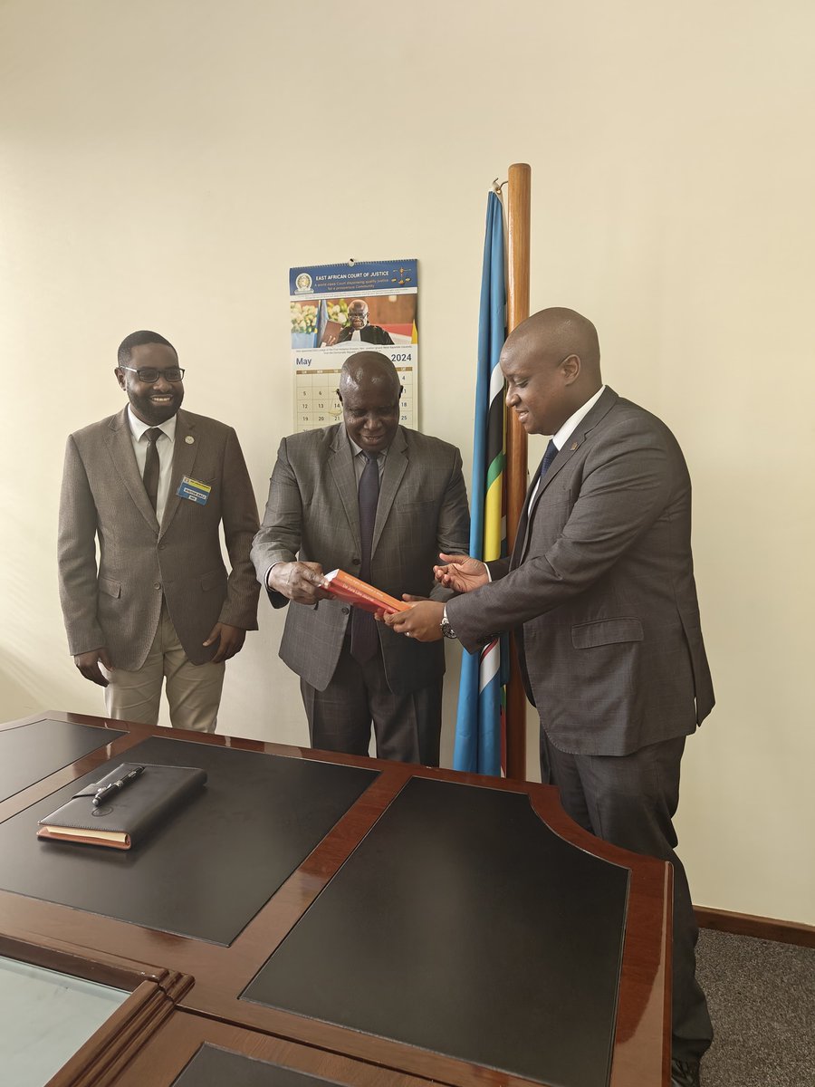 RWI_Nairobi (@rwi_nairobi) on Twitter photo 🌍 Delighted to engage with <a href="/EACJCourt/">East African Court of Justice</a> President Hon. Justice Nestor Kayobera. Productive discussions on bolstering our partnership for justice in East Africa. Exciting times ahead! <a href="/ChrisMuthuri/">Chris Muthuri</a> <a href="/gilfordkimathi/">Gilford Kimathi</a> <a href="/RWallenbergInst/">Raoul Wallenberg Institute</a> 🌍 Delighted to engage with <a href="/EACJCourt/">East African Court of Justice</a> President Hon. Justice Nestor Kayobera. Productive discussions on bolstering our partnership for justice in East Africa. Exciting times ahead! <a href="/ChrisMuthuri/">Chris Muthuri</a> <a href="/gilfordkimathi/">Gilford Kimathi</a> <a href="/RWallenbergInst/">Raoul Wallenberg Institute</a>
