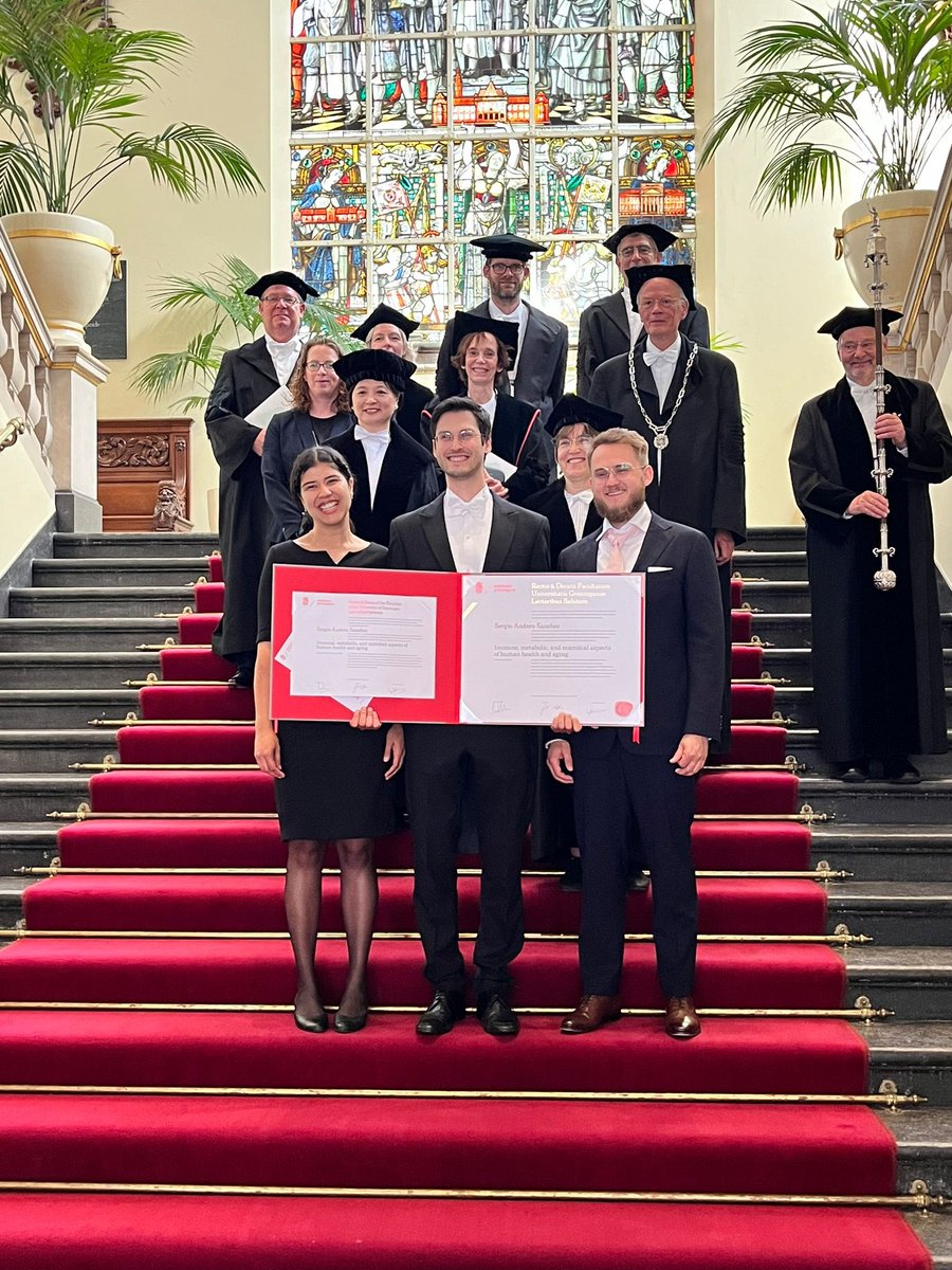 A.Zhernakova (@sashazhernakova) on Twitter photo Congratulations, <a href="/sea_andreu/">Sergio Andreu-Sánchez</a> for beautiful work and excellent thesis defense cum laude! It was a great pleasure to have you in a <a href="/GroMicrobiome/">groningen_microbiome</a> team, and a joy to accompany you on this path together with <a href="/jingyuan_fu/">Jingyuan Fu</a>! <a href="/UMCGgenetica/">UMCG Genetica</a> <a href="/researchumcg/">Research UMCG</a> Congratulations, <a href="/sea_andreu/">Sergio Andreu-Sánchez</a> for beautiful work and excellent thesis defense cum laude! It was a great pleasure to have you in a <a href="/GroMicrobiome/">groningen_microbiome</a> team, and a joy to accompany you on this path together with <a href="/jingyuan_fu/">Jingyuan Fu</a>! <a href="/UMCGgenetica/">UMCG Genetica</a> <a href="/researchumcg/">Research UMCG</a>