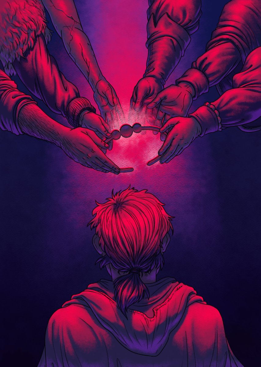 amarantus was released one year ago (yesterday)
thank you everyone for the past year
thank you <a href="/wavingpeople/">Hien Pham 🐻 👉🏾 hiencomics.com.au</a> for the anniversary art