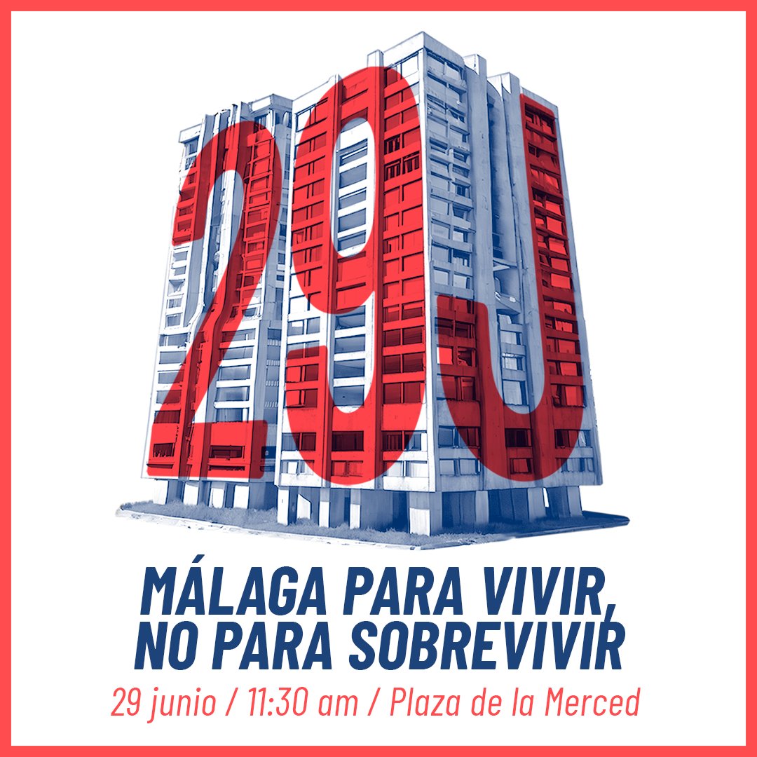 Mañana se prevé una de las manifestaciones más multitudinarias de los últimos años en Málaga.
laopiniondemalaga.es/malaga/2024/06…