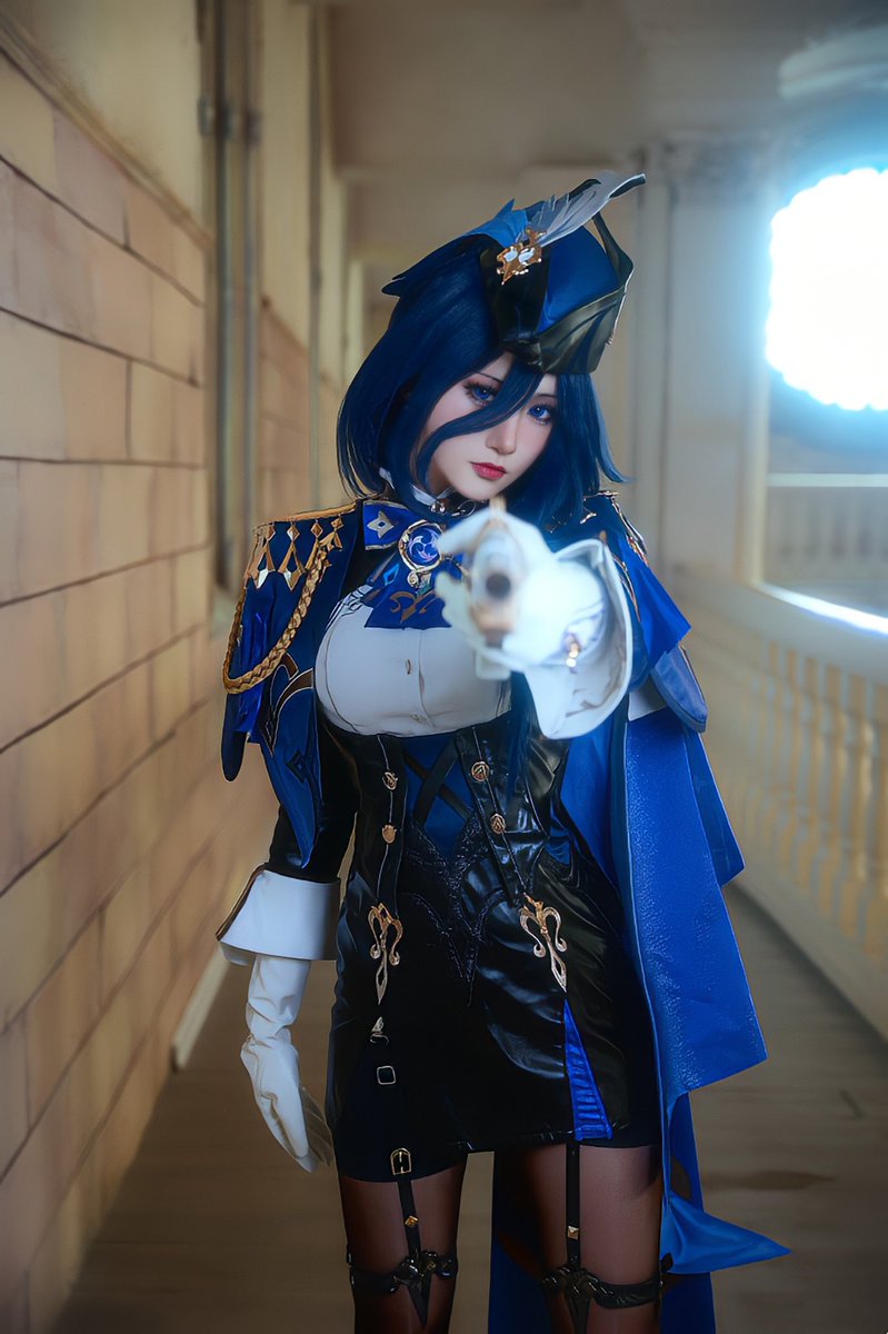 かっこいいでしょ😎
#クロリンデ 
#原神
#コスプレ
#cosplay https://t.co/6I6qmLiLxR