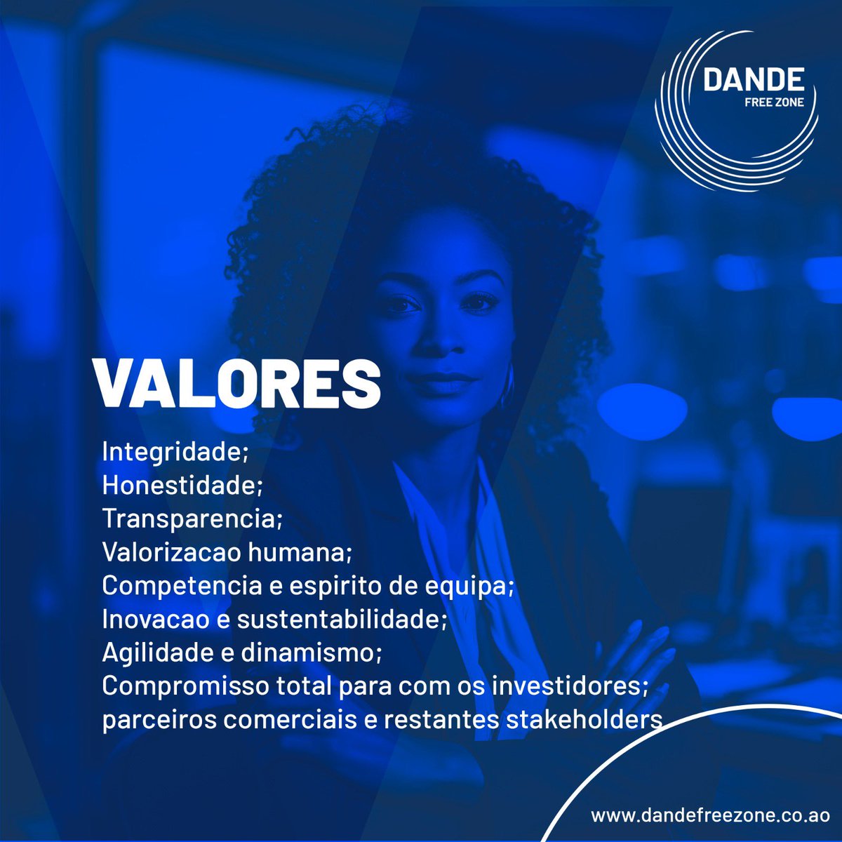 DandeFreezone's tweet photo. Conheça o DNA da Dande Free Zone.
O nosso porquê, onde e como? 

#dandefreezone #angola🇦🇴 #dna https://t.co/rE3Ds33dI4