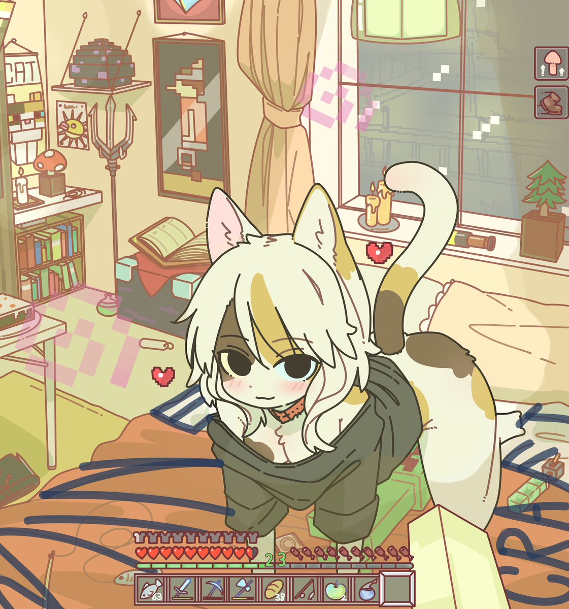 There was a trick in yesterday's picture.