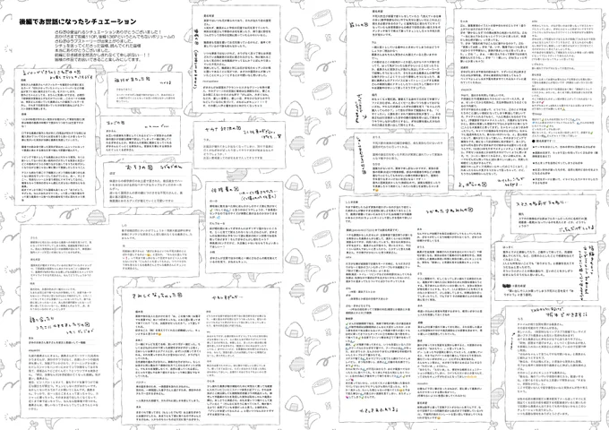 送っていただいたシチュエーションになります。
字が小さくなってしまって&全てのシチュエーション反映できなくてすみません(しかもまぁまぁ改造しまくりという)
さねぎゆへの愛溢れる場面ばかりで本当に本当にありがとうございました。
あの…私じゃ書ききれなかった分みなさん書いてね! 