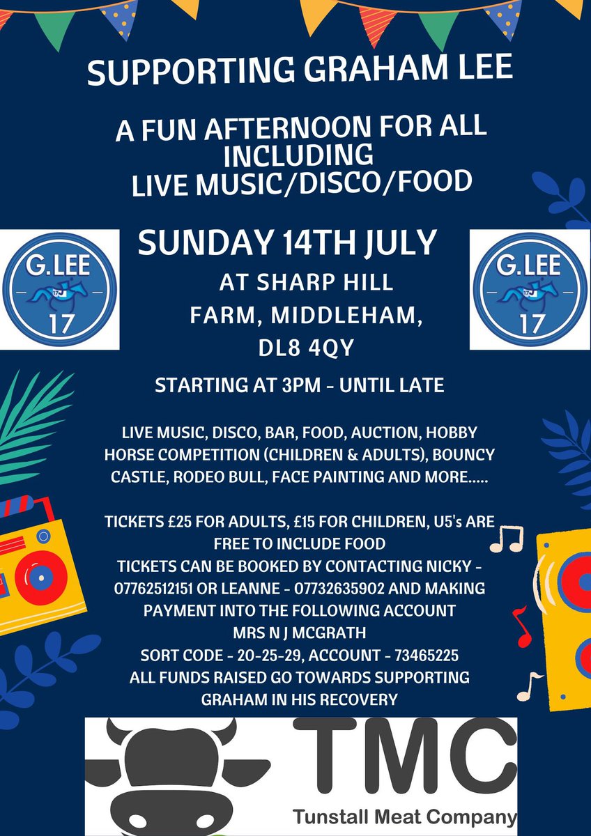 Not long to go folks. Get your tickets to support <a href="/glee17ijf/">G.Lee17</a>