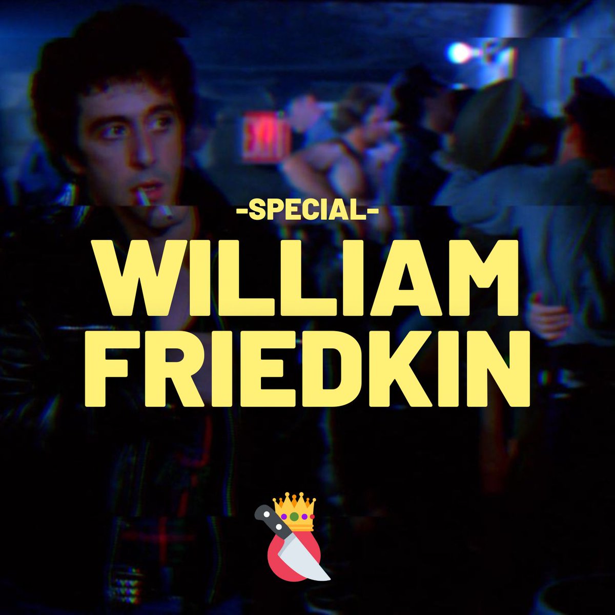 cuts_podcast's tweet photo. Neues Special!

@Kinomensch, @chr_eichler und Christoph Dobbitsch sprechen 3 Stunden lang über das Kino vom #WilliamFriedkin.

Jetzt für alle, die uns bei Steady unterstützen, Teaser gibt's wie immer im regulären Feed.

---> https://t.co/Kf9BYP33i1 🚛 https://t.co/TVA0YgnMWC