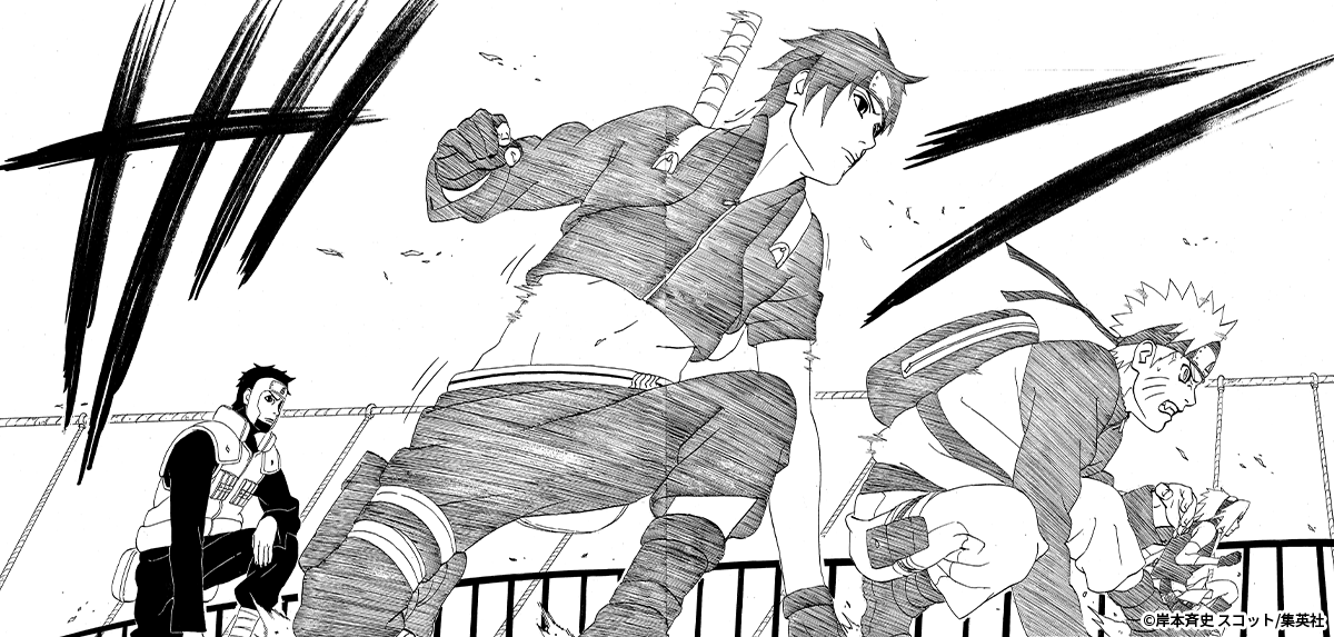 新旧の第七班が揃った場面です！ ナルト達の成長が見えますね！ #NARUTO