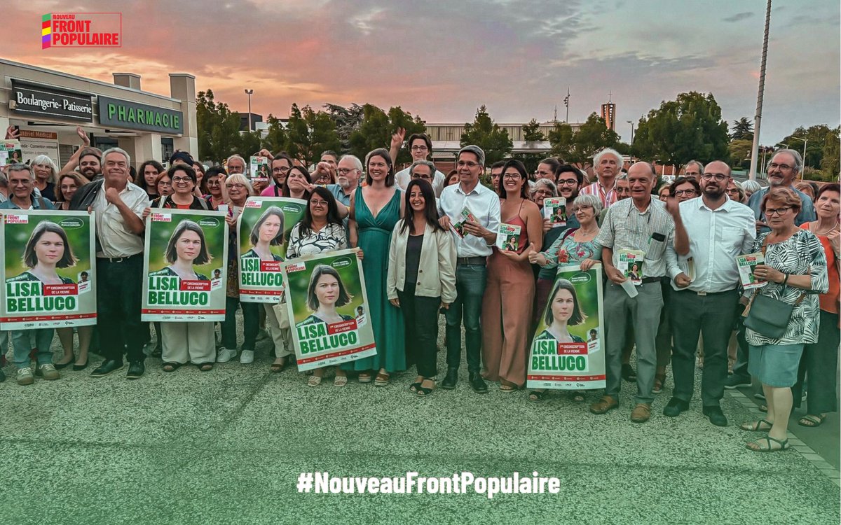 LisaBelluco's tweet photo. Nous étions nombreux à Buxerolles pour notre grand meeting  🌟 pour échanger sur le programme du #FrontPopulaire axé sur justice sociale, transition écologique et démocratie participative. 🌱✨ RDV ce soir à 18h30 à Blossac pour un meeting commun avec @VSoumaille ! 🌹💪 #Vienne https://t.co/Uz4s7bEIyv