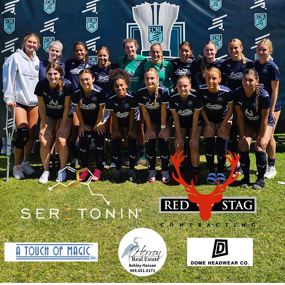 JFC2007ECNL (@jfc2007ecnl) on Twitter photo Thank you again to our sponsors for this year's <a href="/ecnlgirls/">ECNL Girls</a> Playoffs. Thank you @serotonincenters and @redstagcontractingjax for your "Hat Trick" Sponsorships! We'd also like to thank our "Brace" sponsors A Touch of Magic, Inc, Ashely Hassan of <a href="/Herron_Homes/">Herron Real Estate</a> , and <a href="/domehats/">DOME Headwear Co.</a>! Thank you again to our sponsors for this year's <a href="/ecnlgirls/">ECNL Girls</a> Playoffs. Thank you @serotonincenters and @redstagcontractingjax for your "Hat Trick" Sponsorships! We'd also like to thank our "Brace" sponsors A Touch of Magic, Inc, Ashely Hassan of <a href="/Herron_Homes/">Herron Real Estate</a> , and <a href="/domehats/">DOME Headwear Co.</a>!