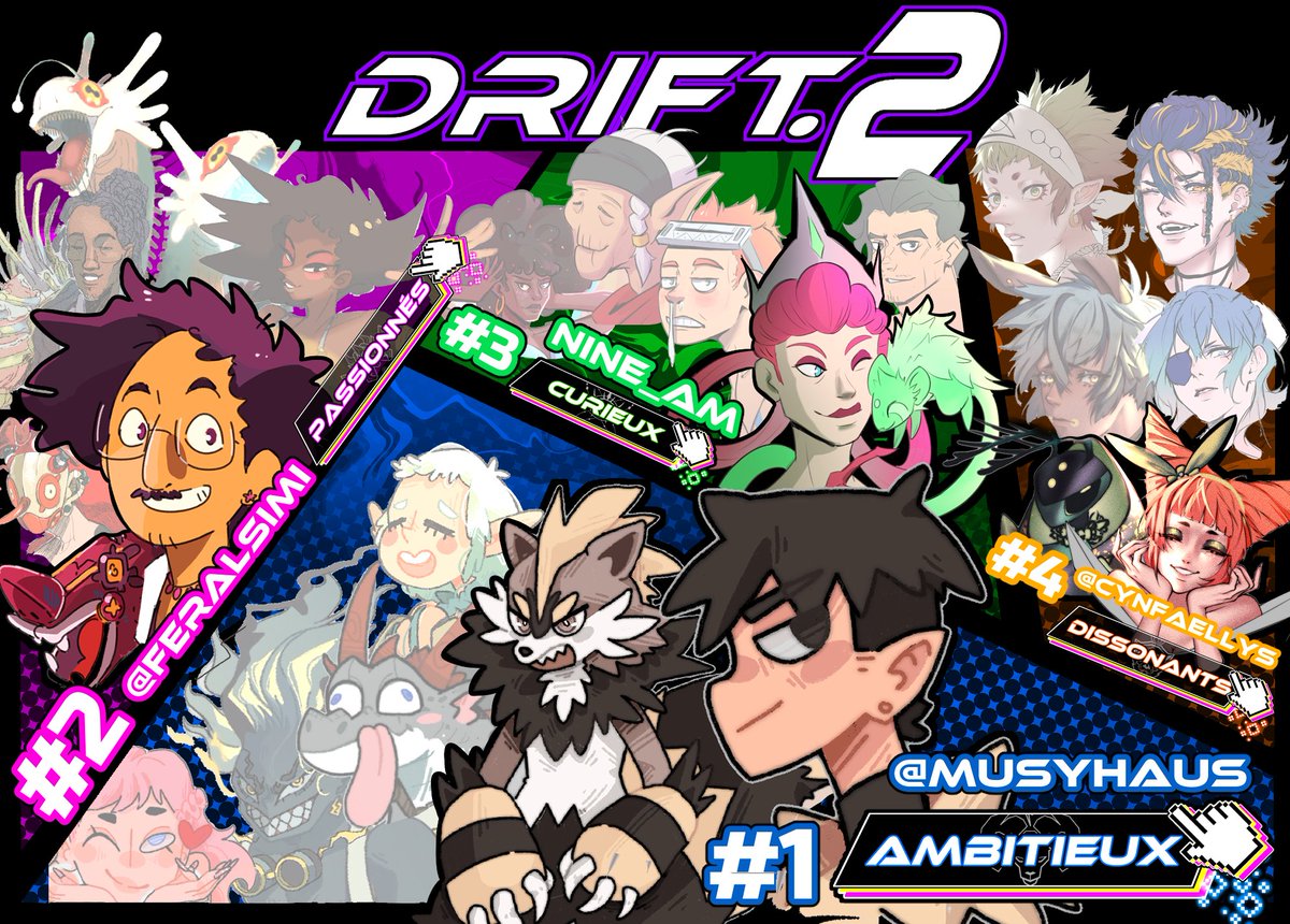 DRIFT | Tournoi de dessin | Edition 2024 terminée tweet media