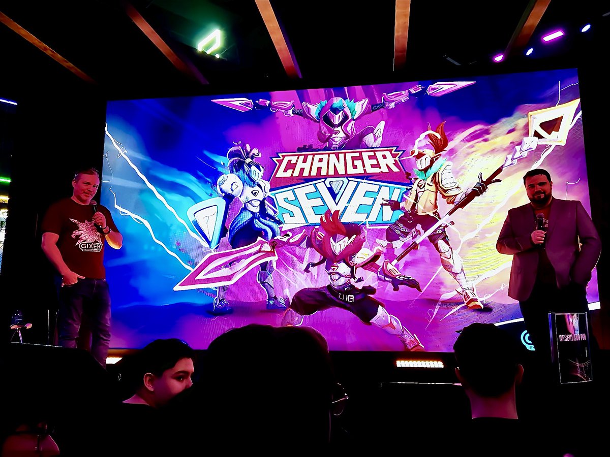 Changer Seven | Gixer Entertainment (@changer_seven) on Twitter photo Ah lá o <a href="/junocecilio/">Juno Cecilio | Changer Seven Wishlist on Steam! ❤️</a> e o Gabz mandando muito bem no estande da <a href="/EpicGames/">Epic Games Store</a>. Ah lá o <a href="/junocecilio/">Juno Cecilio | Changer Seven Wishlist on Steam! ❤️</a> e o Gabz mandando muito bem no estande da <a href="/EpicGames/">Epic Games Store</a>.