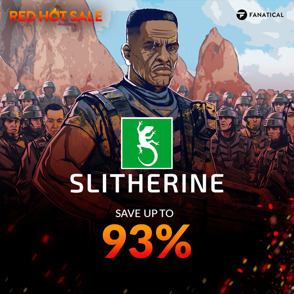 Fanatical's tweet photo. π΄ We've got incredible discounts on Slitherine games in our #RedHotSale! Get Command: Modern Operations, Distant Worlds: Universe, Distant Worlds 2, Panzer Corps 2, Starship Troopers: Terran Command, and many more at a discount! https://t.co/GeUwKBQcJY https://t.co/sUTyyn1mZ2