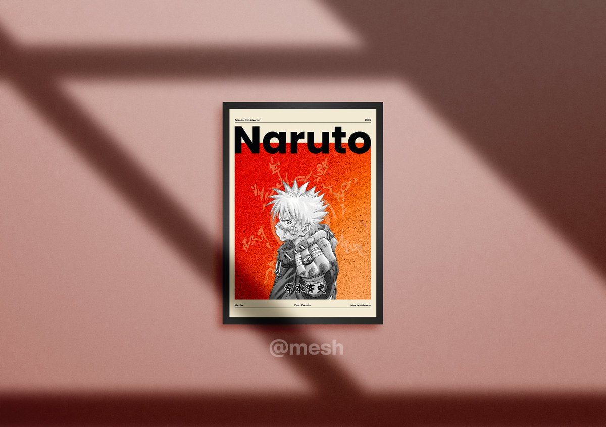 MeshDesign_'s tweet photo. @NarutoVibe Naruto first👆🌀 https://t.co/W3kKbpLxVv