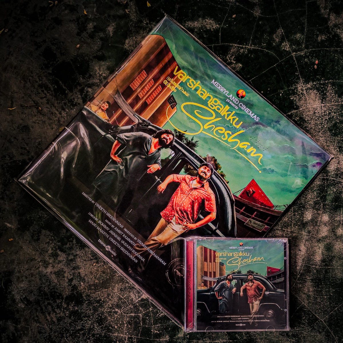 Thank you <a href="/thinkmusicindia/">Think Music</a> and <a href="/santhosh_music/">Santhosh Kumar</a> for this limited edition LP of #varshankallukkuaesham. Can't wait to listen to it! They go straight into the <a href="/tcrcindia/">TCRC India</a> archives after. Kudos to the whole team for this unique effort #vineetsrinivasan <a href="/AmritRamnath/">Amrit Ramnath</a> #music #malayalam