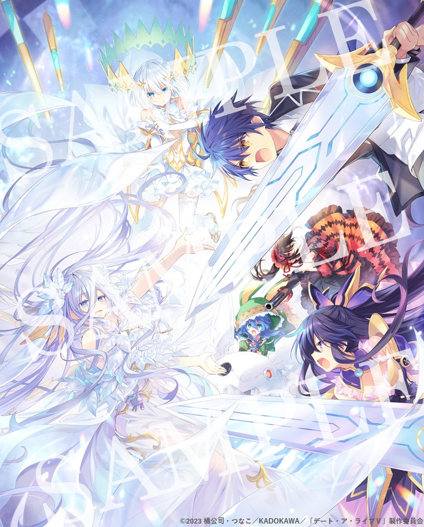 ◤◢◤ 『デート・ア・ライブV』Blu-ray＆DVD 上巻＆下巻BOXイラスト