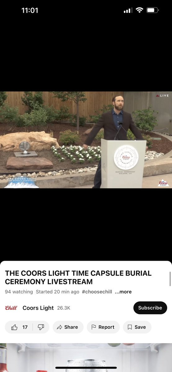Mischief @ NFA (@mischief_usa) on Twitter photo Coors Light is burying an ad live right now 👇
<a href="/PatrickMahomes/">Patrick Mahomes II</a> <a href="/CoorsLight/">Coors Light</a>
youtube.com/live/y9UQ6DNJ2… Coors Light is burying an ad live right now 👇
<a href="/PatrickMahomes/">Patrick Mahomes II</a> <a href="/CoorsLight/">Coors Light</a>
youtube.com/live/y9UQ6DNJ2…