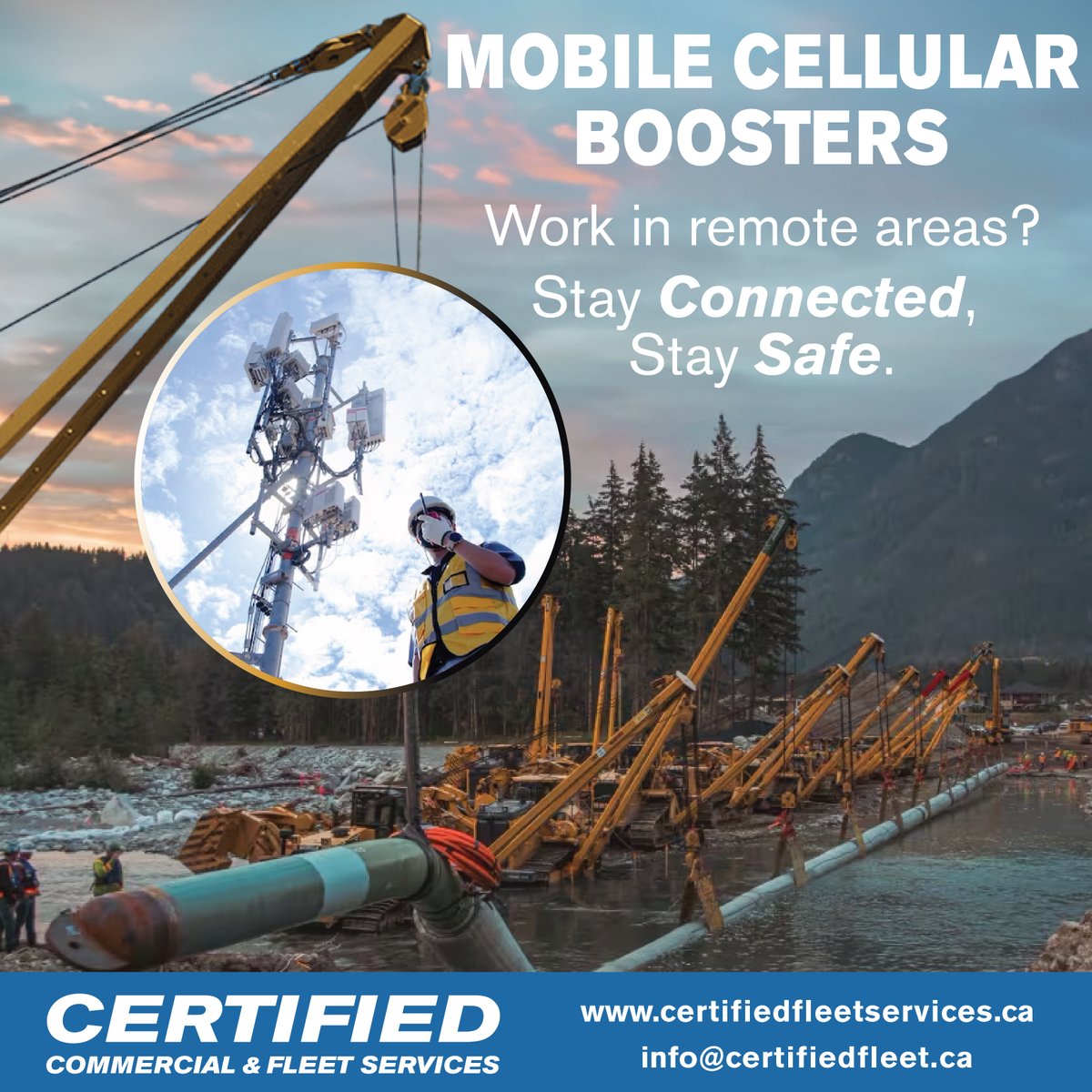 Certified_Fleet's tweet image. Maintain a strong and reliable cellular signal and speed anywhere with a dedicated cellular booster kit from Certified Commercial &amp;amp; Fleet Services, optimized for 3G, 4G, and/or 5G networks. certifiedfleetservices.ca
#logging #pipeline #cellbooster #smoothalker #worksitesafety
