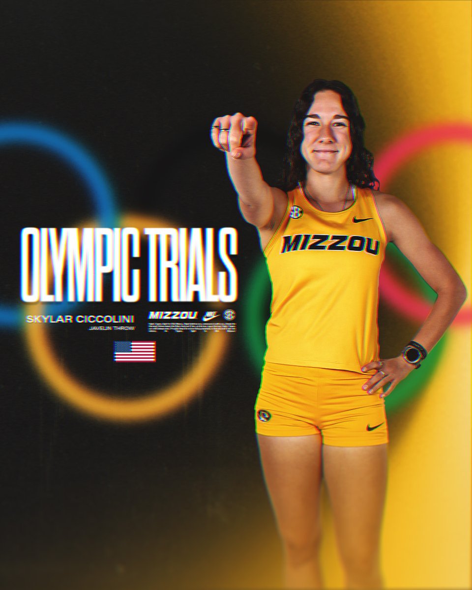 MizzouTFXC's tweet photo. Put it on display 🇺🇸
⌚️ 6 p.m.
📋 Javelin
📺 @nbc https://t.co/0ggGJSGMzx