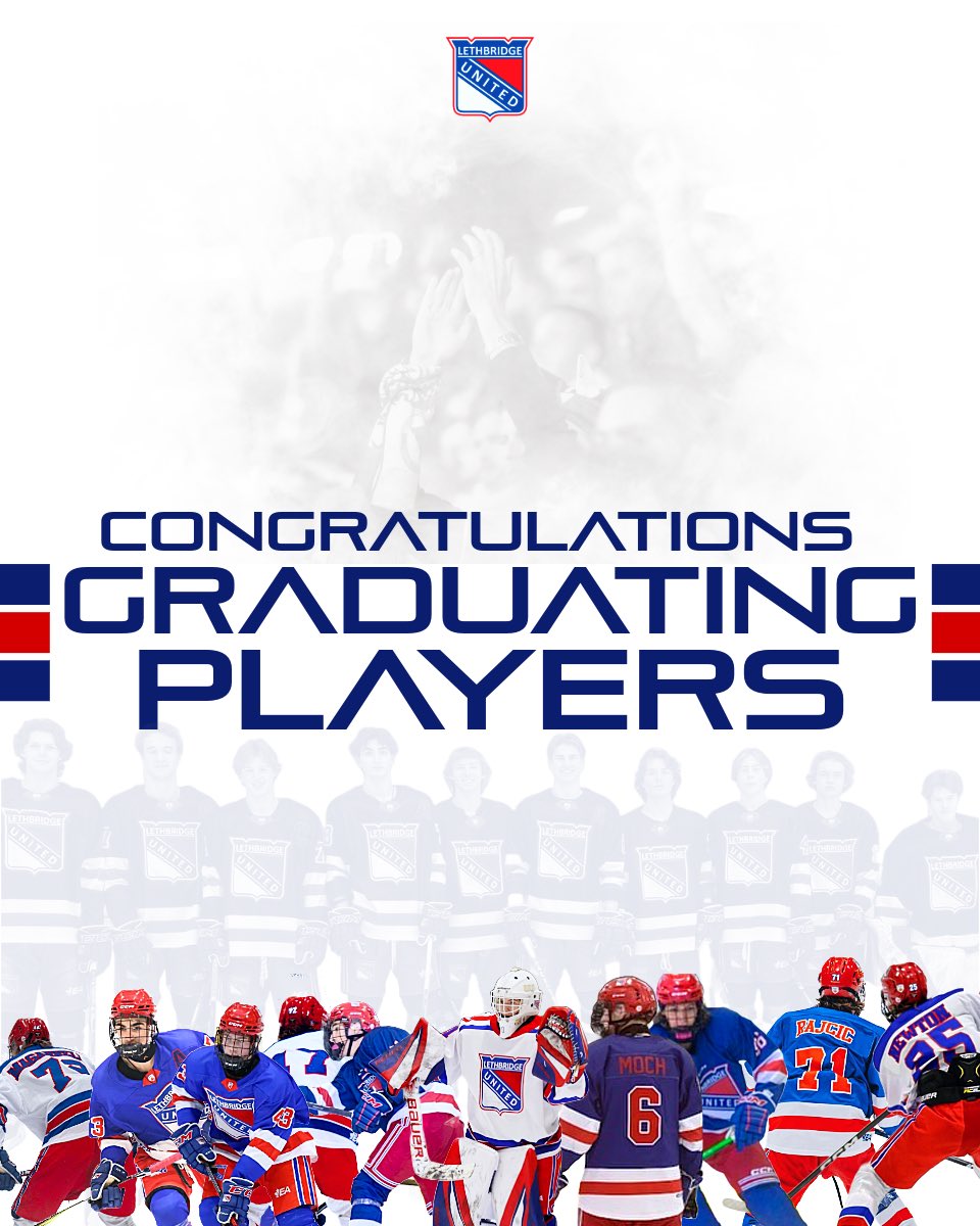 Congratulations to all of our graduating players