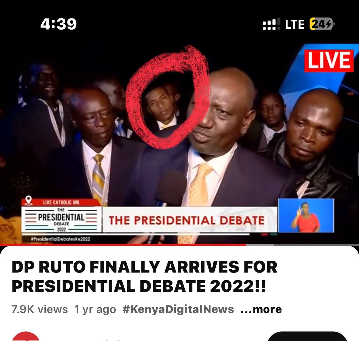 Asswetooo's tweet photo. They are even choosing for us leaders😂😂😂 desperation of the highest level #OccupyEverywhere #RutoMustGo https://t.co/uyKkajT26q