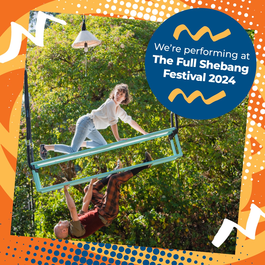 We can't wait to head to Mansfield TWICE this season, first to bring a fun filled day of circus skills as part of The Mini Shebang Festival on 21st August, and then we're back performing The Guy in the Luggage Rack as part of The Full Shebang on 7th September. See link in bio
