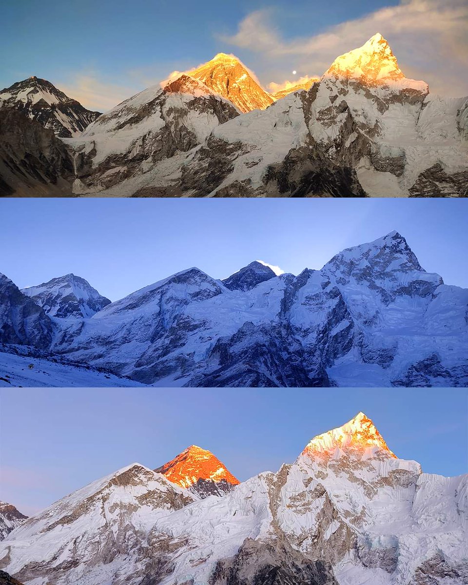 Mt.Everest seen from Kalapatthar.
Everest Base Camp Trek 🇳🇵❤️🙏