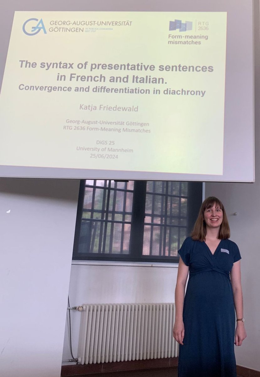 #DIGS25 was a wonderful occasion to present my work: 4 days of great talks all centred around diachronic linguistics and synatx! #LinGoe #presentatives
sites.google.com/view/digs25man…