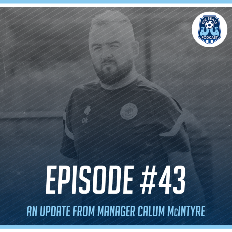 ChesterFC's tweet photo. 📻 Episode #43 of @TheSealsPodcast is now live!

🗣️ Manager Calum McIntyre talks recruitment and the first week back in training ahead of the 24/25 season. Tune in below. ⤵️

#AllOfUs | #UTS