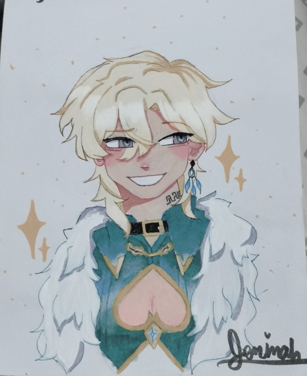 bobrizz2008's tweet photo. GRAGHHHHHH IT'S AVENTURINE ONCE AGAIN 😍😍😍😍BUT I FINALLY COLORED A FINISHED ARTWORK YEAAAAAAAAAAAA
(I'm gonna do Ratio next 😘) 

#HSRFanart #hsr #HonkaiStarRail #aventurine #fanart #cute #Arrtx #Markers #colorstudy #Honkai_Star_Rail #aventio https://t.co/ZentRjMcyZ