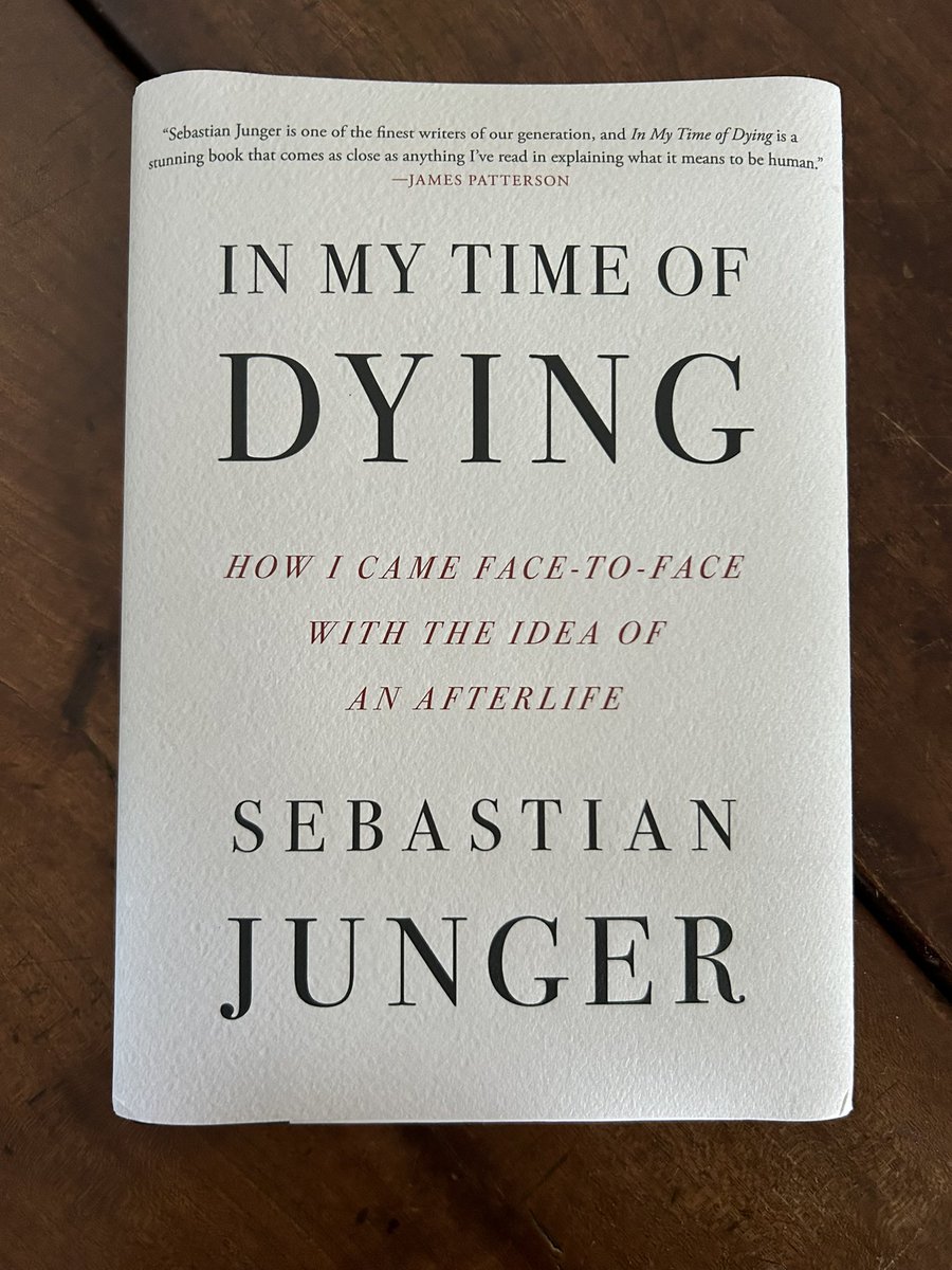 Lee Woodruff (@leemwoodruff) on Twitter photo On an average afternoon in his New England home, <a href="/sebastianjunger/">Sebastian Junger</a> felt acute abdominal pain & was rushed to the hospital, near death. It’s a miracle he survived a ruptured aneurysm & what follows in this slim but impactful book is an incredible work on mortality.
#fridayreads On an average afternoon in his New England home, <a href="/sebastianjunger/">Sebastian Junger</a> felt acute abdominal pain & was rushed to the hospital, near death. It’s a miracle he survived a ruptured aneurysm & what follows in this slim but impactful book is an incredible work on mortality.
#fridayreads
