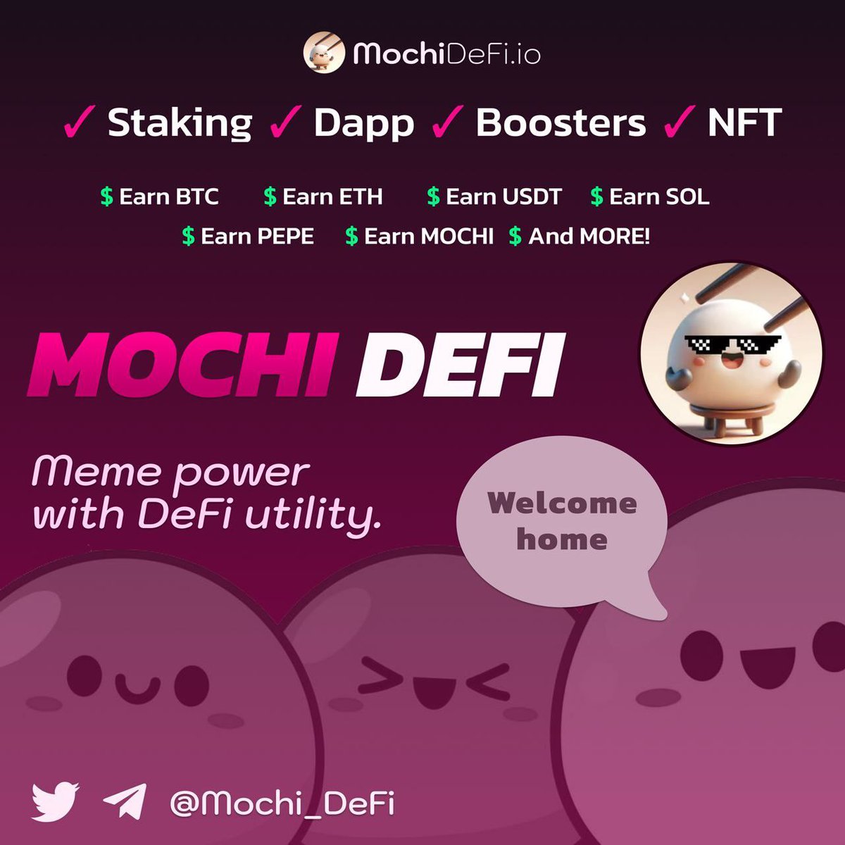 BOSSBABYRAIDER's tweet photo. @1MillSaviour If you buy $mochi now it will change your life because this is a project with 100x potential. $Mochi is a memecoin project with utility that will make investors happy @Mochi_DeFi #mochi_defi https://t.co/D0XoEGnNpm