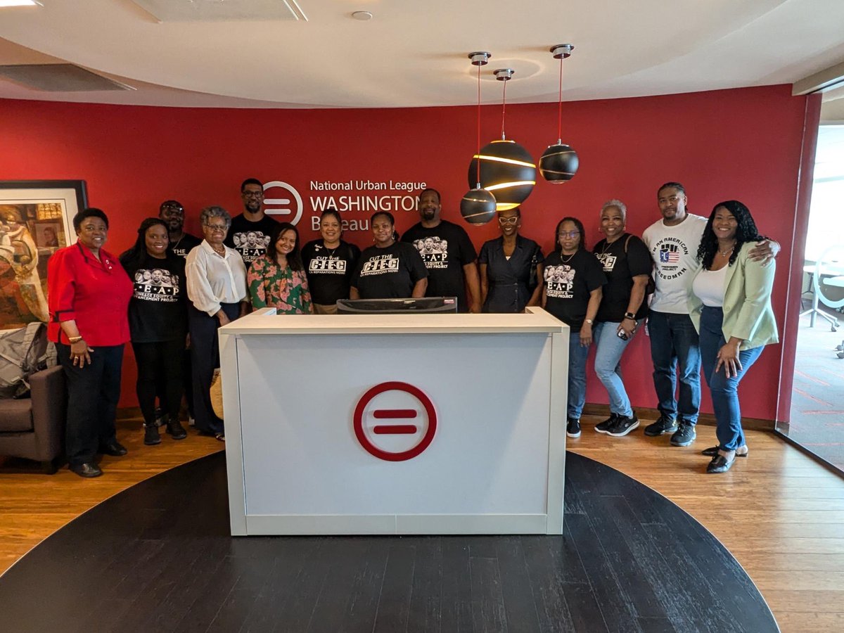 Chad_Boogie's tweet photo. June 2024
Washington, DC

Over 3 days, @leapofficialorg @USFreedmenPrj alongside #CRTF Chair @KamilahVMoore lobbied Congress, Federal agencies &amp; legacy Civil Rights orgs to demand #Reparations &amp; lineage-specific data/policy!

Until justice.

#ReparationsNOW✊🏾💪🏾🇺🇸 https://t.co/9G6Vk6qxur