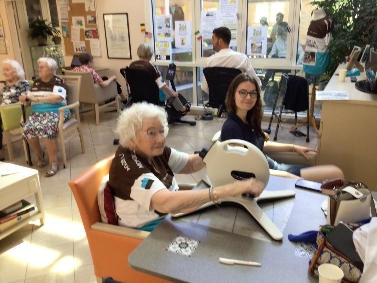 Clôture  du challenge cycliste avec 2041 Km.  Nous avons largement  participé aux Km transformés en don pour la recherche sur les  maladies neurodégénératives par l'Institut Pasteur et au projet de la FEHAP. <a href="/Fehap_Grand_Est/">FEHAP Grand Est</a> <a href="/AG2RLAMONDIALE/">AG2R LA MONDIALE</a> <a href="/AgircArrco/">Agirc-Arrco</a> #resantévous #EDT2024