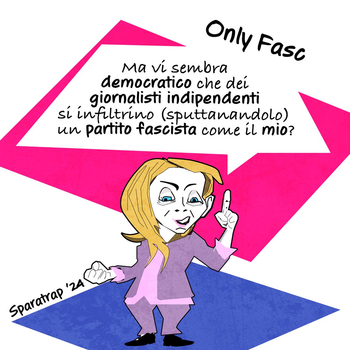 Piccoli fasci crescono
#Meloni sull'inchiesta di  #Fanpage sui giovani di Fratelli d'Italia