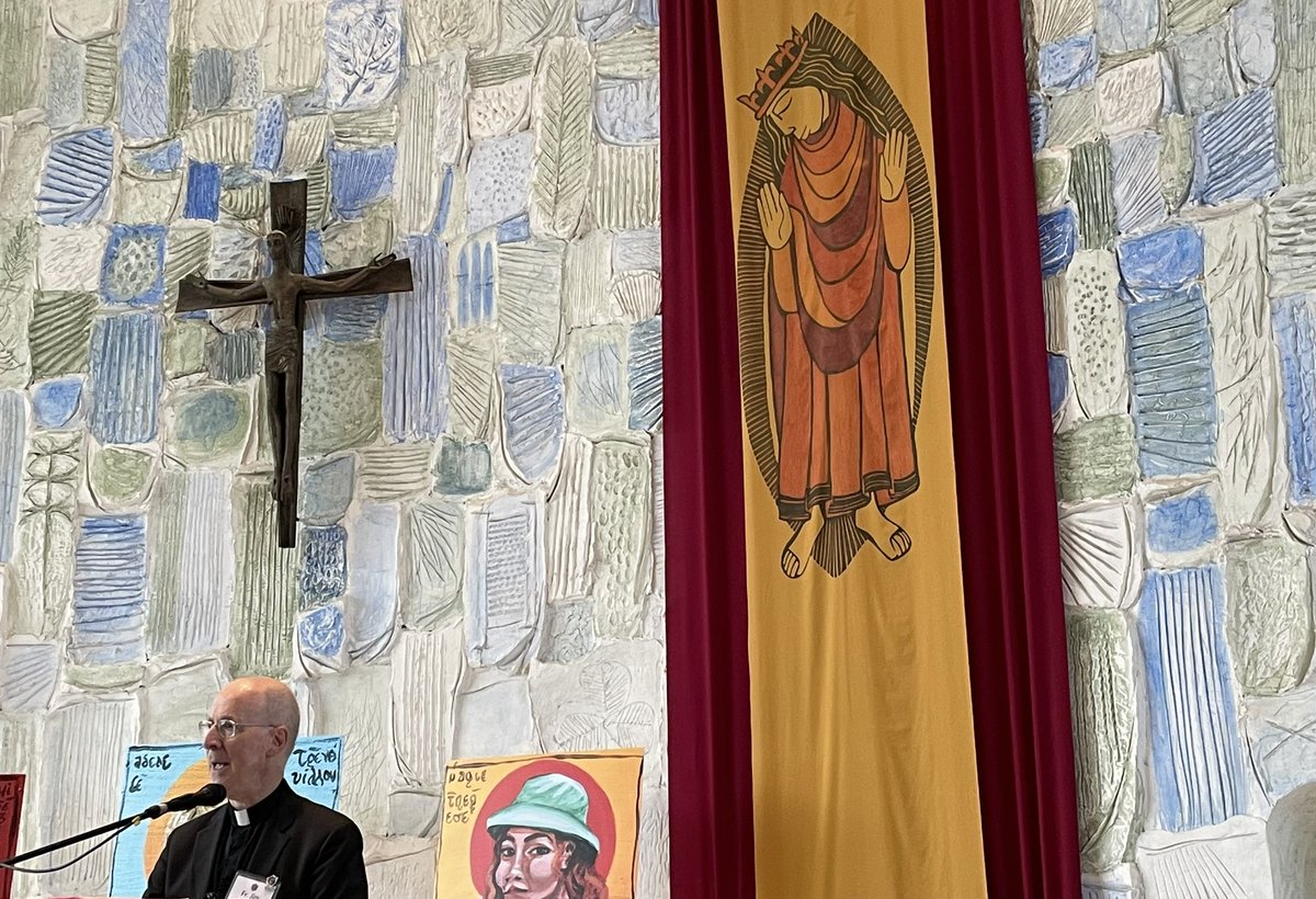 Outreach founder <a href="/JamesMartinSJ/">James Martin, SJ</a> delivers a keynote address on LGBTQ people and Synod at the Imago Dei conference, sponsored by the Marianists, in Dayton, Ohio.