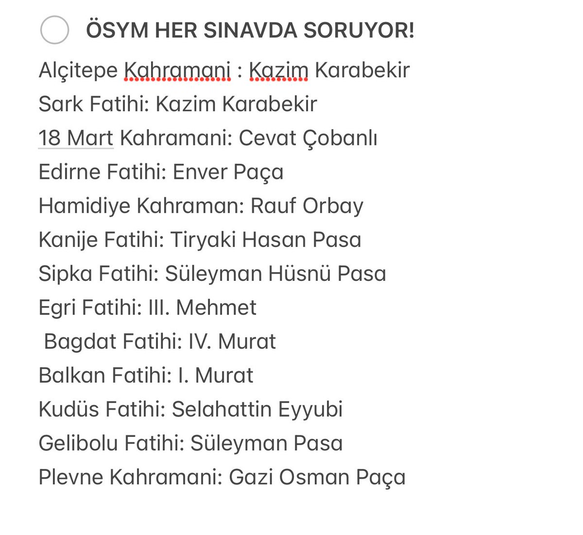 tarihikpss's tweet photo. Dikkat ! ÖSYM sorar 
#kpss #kpss2024 https://t.co/2G8x03NLAQ
