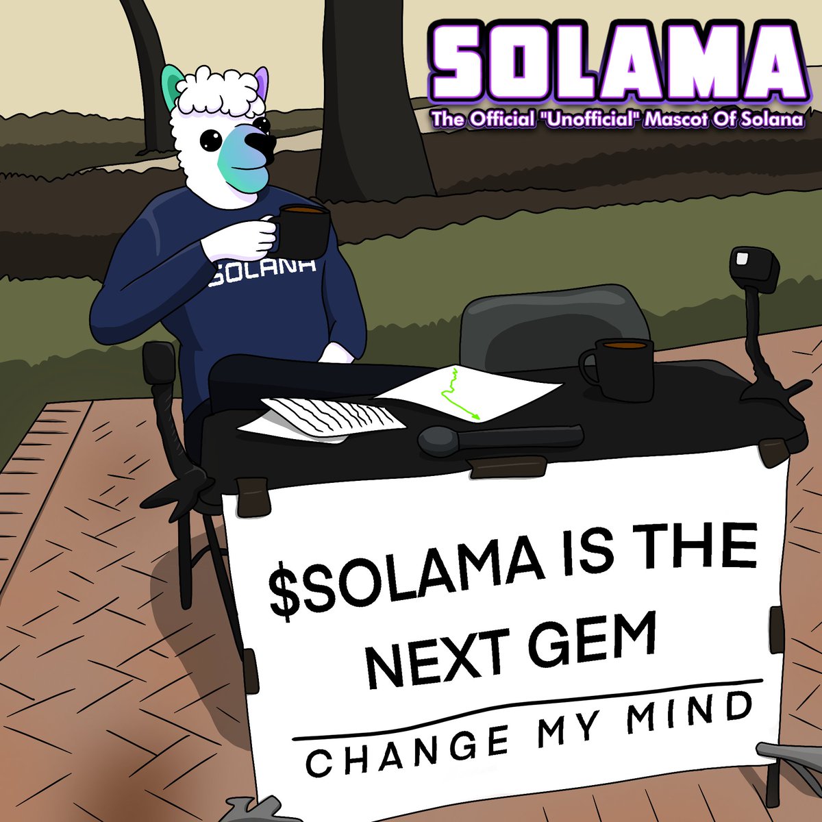 SolamaSPL's tweet photo. The road to success is easy 👀

1. Repost &amp; Follow on X 🚀
2. Bookmark the website 🔥
3. Join the TG community 🦙

Things are about to get wild!