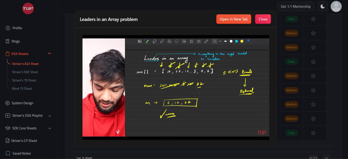 CoderPrathamesh's tweet image. day 18 of #LearnInPublic
Solved 4 medium level #Leetcode problems from @striver_79 's a2z DSA sheet
- Leader in an array
- Set matrix zeros
- Rotate matrix by 90°
- Print matrix in spiral manner