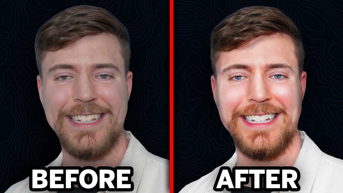 I made a FREE Face Retouch PSD to help you edit like MrBeast thumbnails in UNDER 5 Minutes 📈

📩Sending the link to everyone who Likes, Retweets, and comments "pack"      

 (Must be following!) ❤️