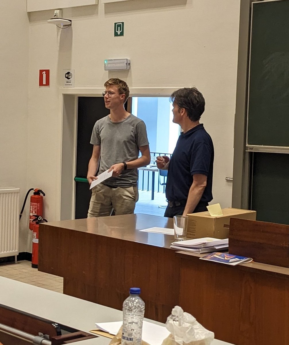 Dries Van Thourhout (@dthourhout) on Twitter photo Congratulations to Arturo & Haelewijn for getting the master thesis prizes. But certainly also congrats to all other <a href="/masterphotonics/">Master of Science in Photonics Engineering</a> students graduating today! <a href="/PhotonicsUGent/">Photonics UGent</a> Congratulations to Arturo & Haelewijn for getting the master thesis prizes. But certainly also congrats to all other <a href="/masterphotonics/">Master of Science in Photonics Engineering</a> students graduating today! <a href="/PhotonicsUGent/">Photonics UGent</a>